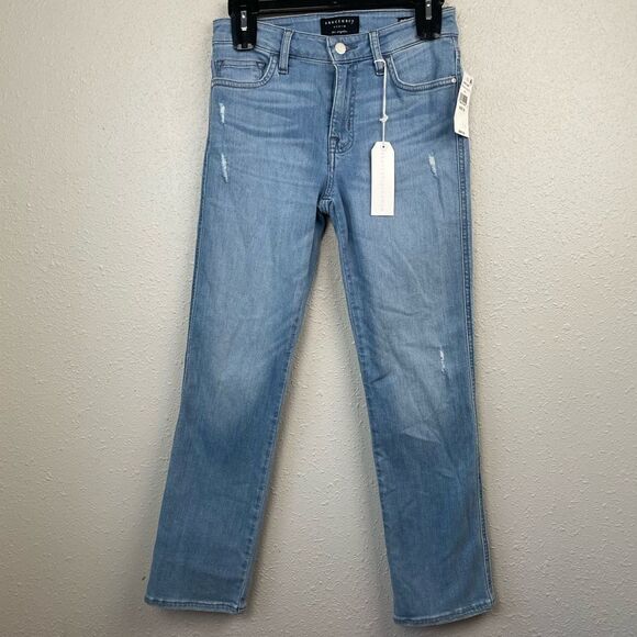 NWT Sanctuary Modern Straight Crop Jeans Size 25 - Picture 1 of 8
